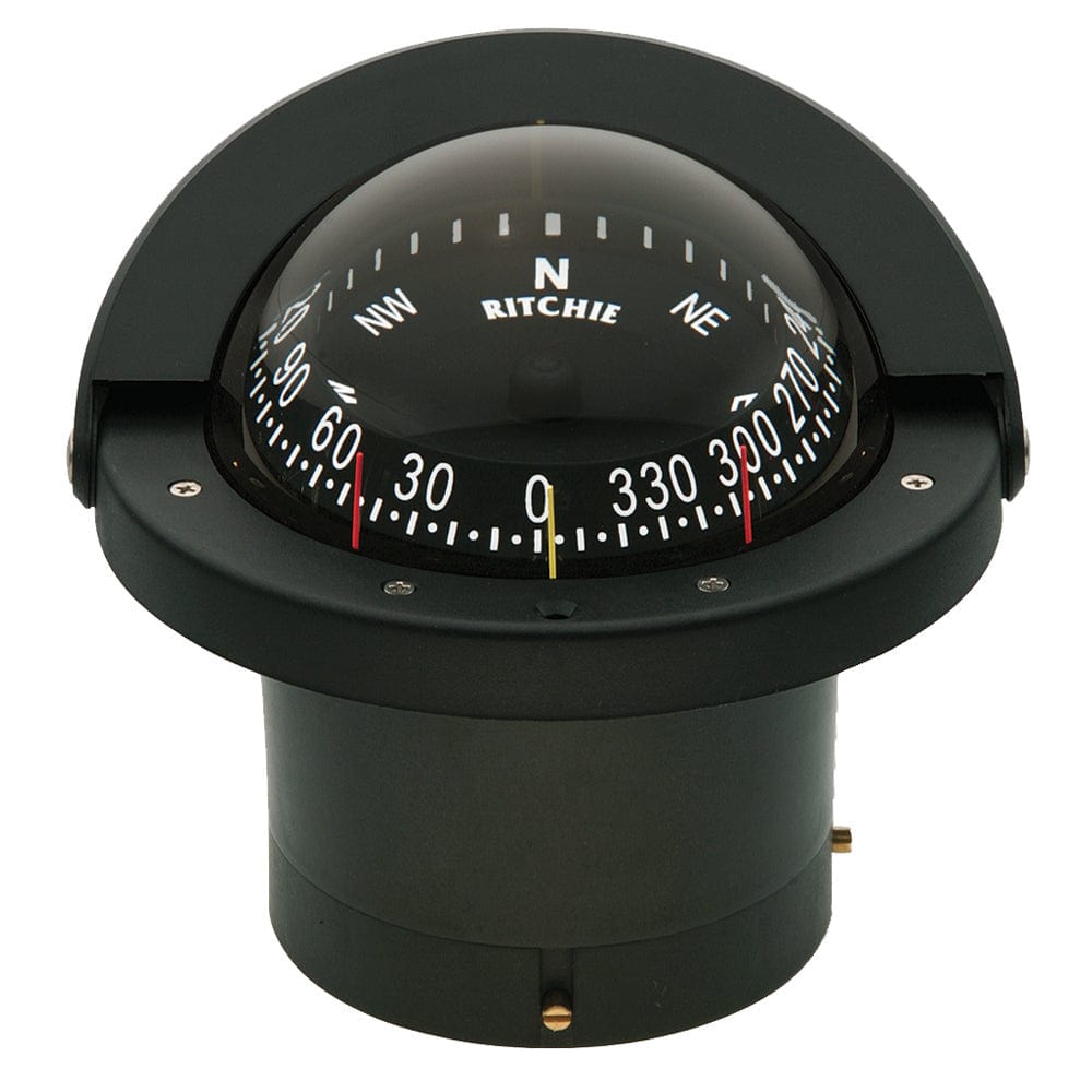 Ritchie FN-203 Navigator Compass - Flush Mount - Black [FN-203] - The Happy Skipper