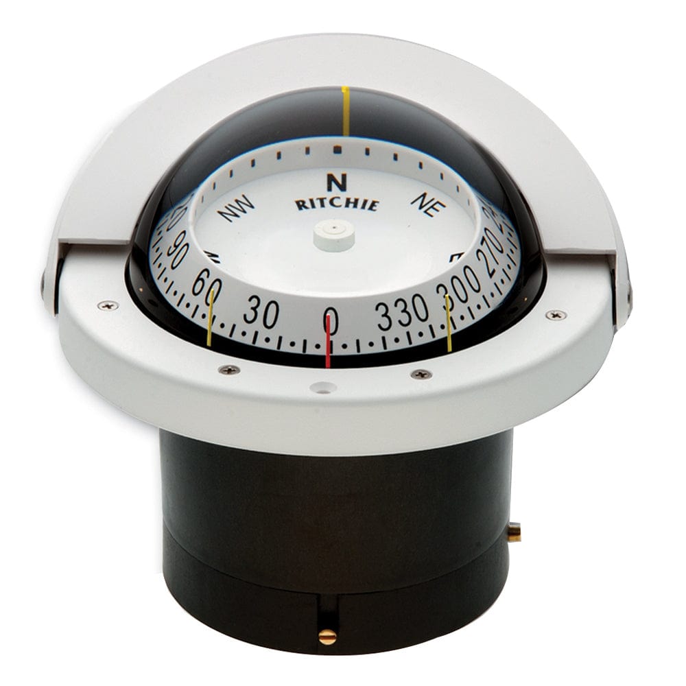 Ritchie FNW-203 Navigator Compass - Flush Mount - White [FNW-203] - The Happy Skipper