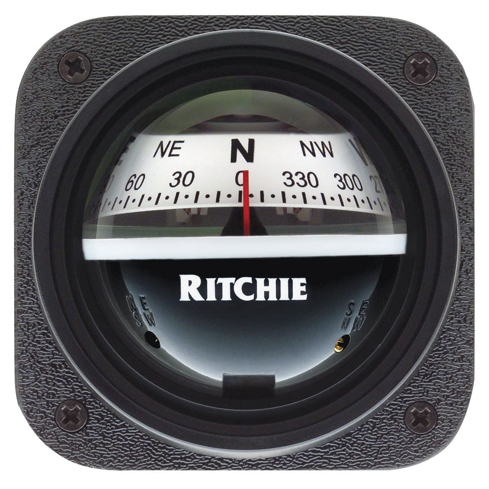 Ritchie V-527 Kayak Compass - Bulkhead Mount - White Dial [V-527] - The Happy Skipper