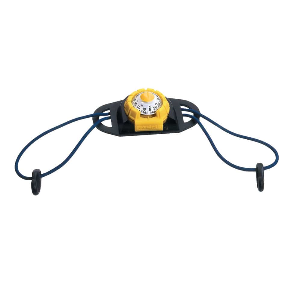 Ritchie X-11Y-TD SportAbout Compass w/Kayak Tie-Down Holder - Yellow/Black [X-11Y-TD] - The Happy Skipper