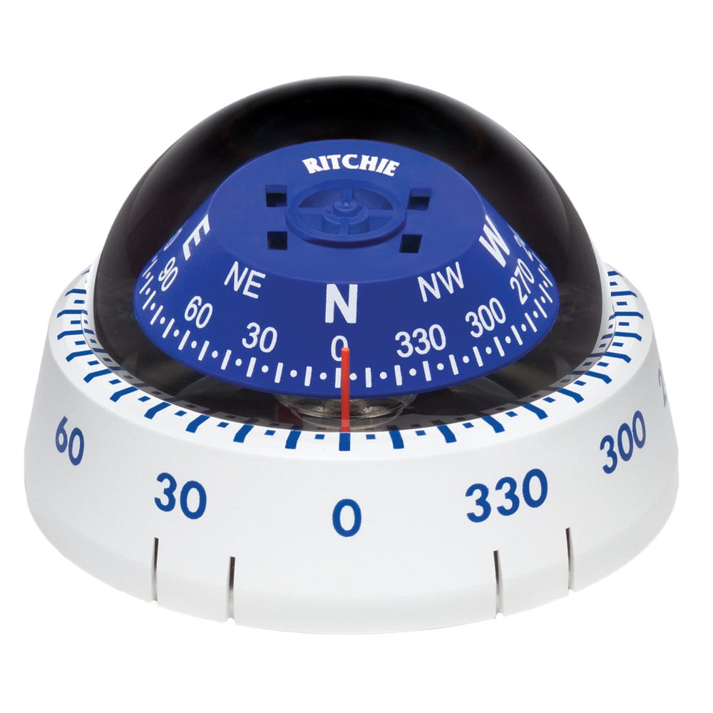 Ritchie XP-99W Kayaker Compass - Surface Mount - White [XP-99W] - The Happy Skipper