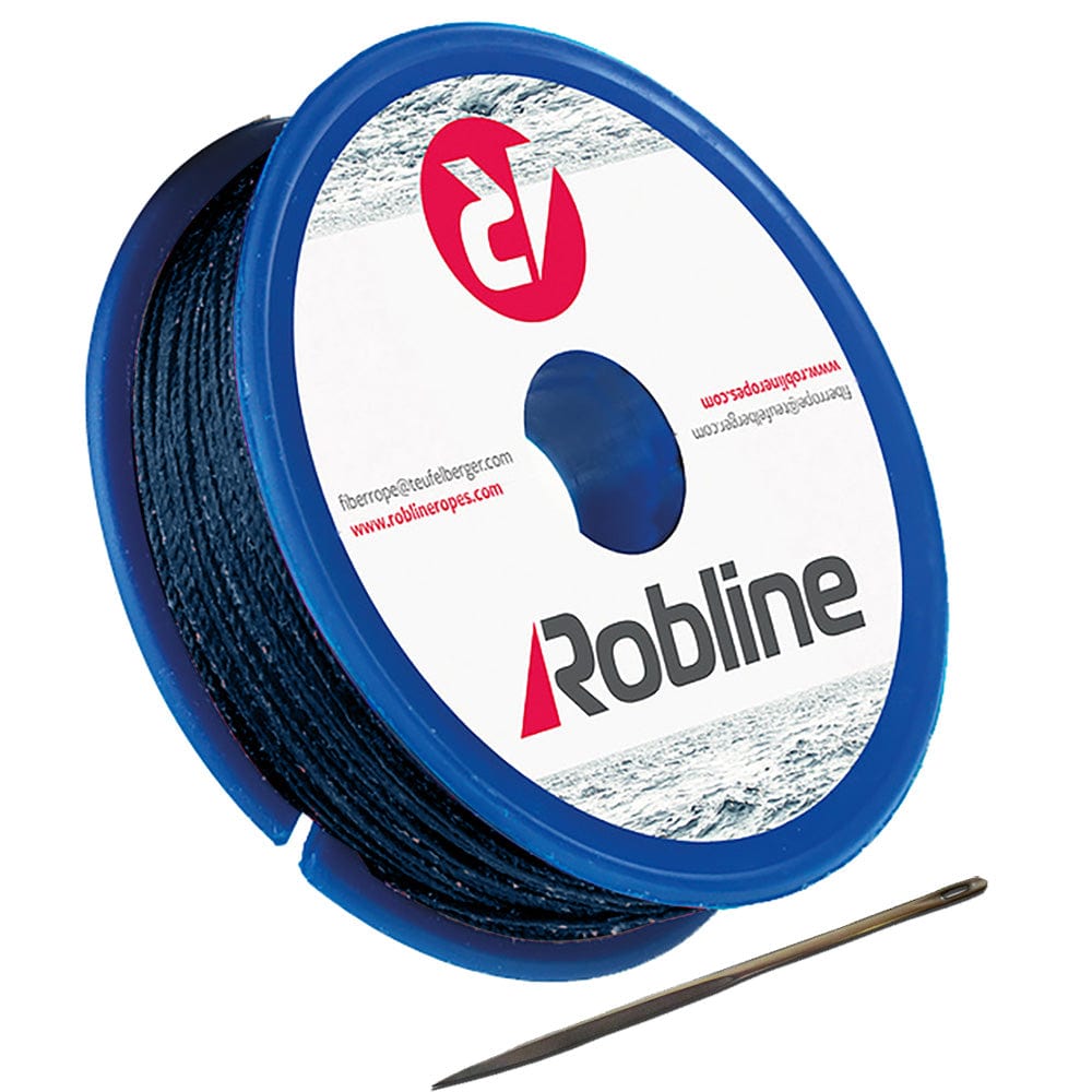 Robline Waxed Whipping Twine Kit - 0.8mm x 40M - Dark Navy Blue [TY-KITBLU] - The Happy Skipper