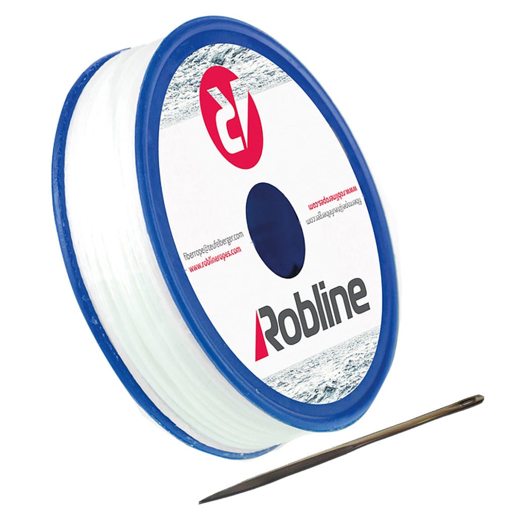 Robline Waxed Whipping Twine Kit - 0.8mm x 40M - White [TY-KITW] - The Happy Skipper