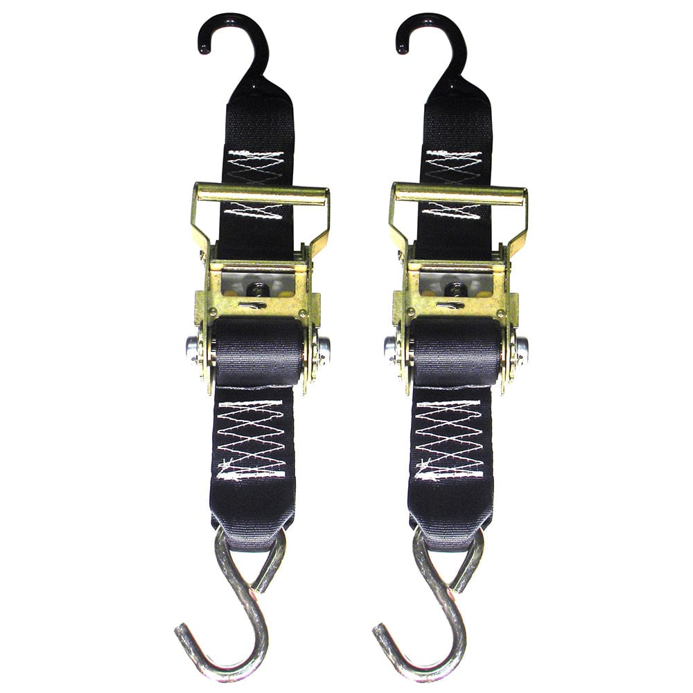 Rod Saver Heavy-Duty Ratchet Trailer Tie-Down - 2" x 3 - Pair [R2TTD3] - The Happy Skipper