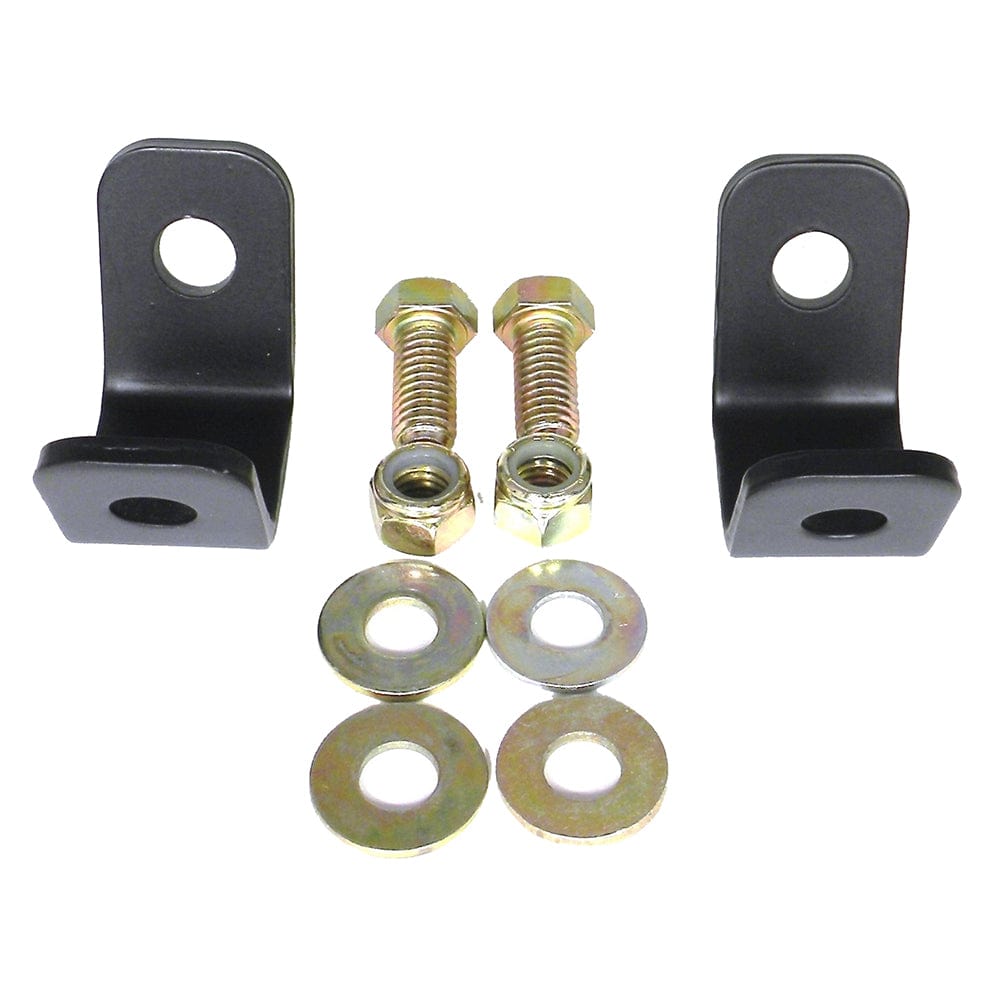 Rod Saver Retractable Transom Tie-Down Bracket - 80 Degree [RTB80] - The Happy Skipper