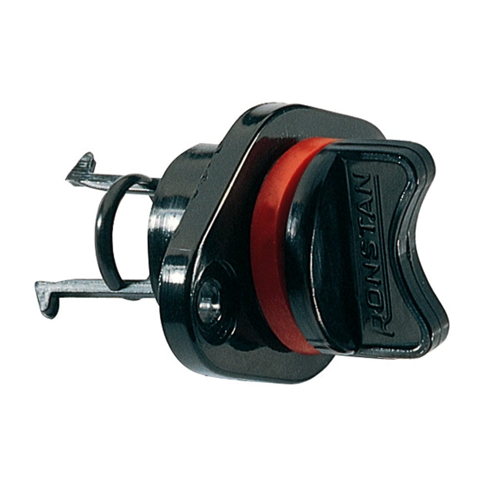 Ronstan Drain Plug & Housing - Coarse Thread - Black Nylon [RF294] - The Happy Skipper