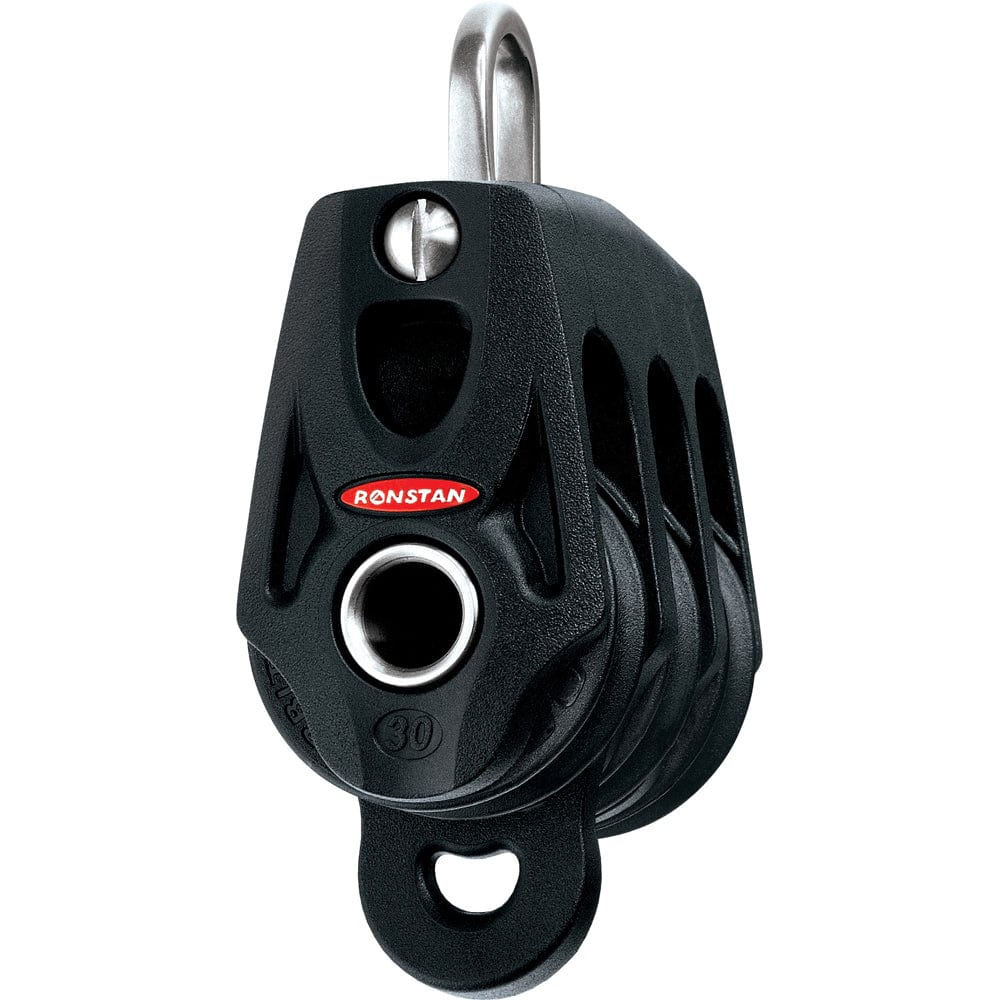 Ronstan Series 30 Ball Bearing Orbit Block - Triple - Becket [RF35312] - The Happy Skipper