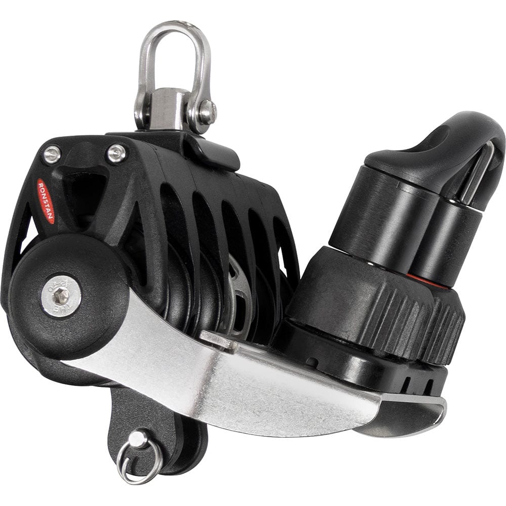 Ronstan Series 40 Orbit RT Block w/Quin, Becket, Cleat Swivel [RF46530] - The Happy Skipper