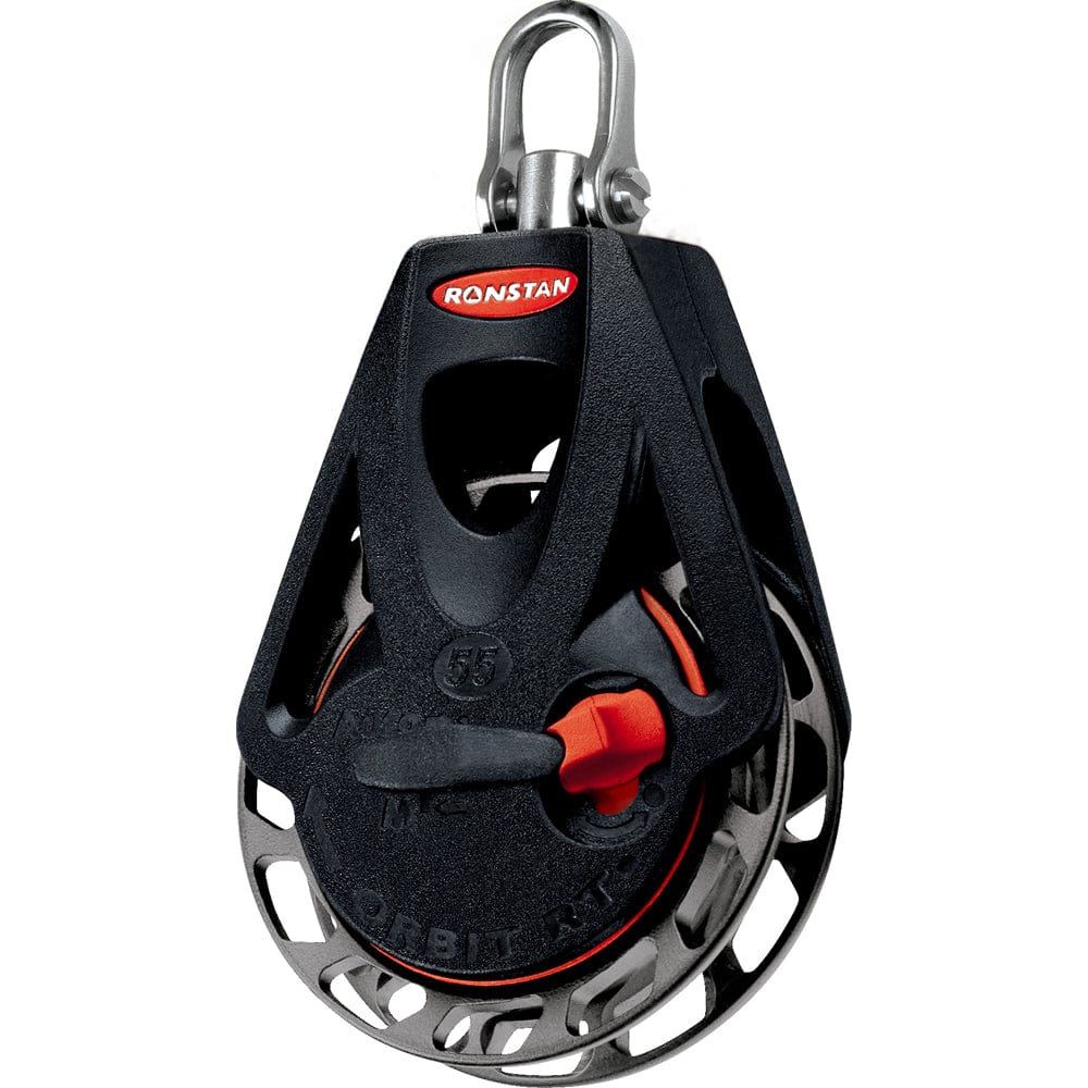 Ronstan Series 55 Ratchet Orbit Block - Single - Swivel Head - Auto & Manual [RF56100] - The Happy Skipper