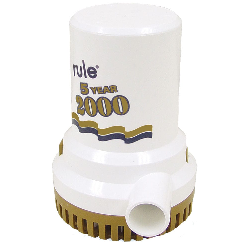 Rule 2000 G.P.H. "Gold Series" Bilge Pump [09] - The Happy Skipper