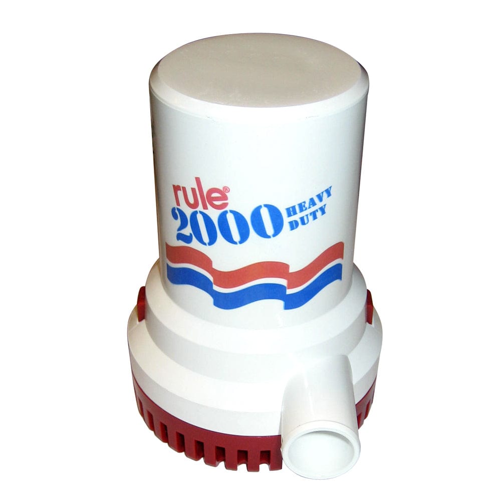 Rule 2000 G.P.H. Non-Automatic Bilge Pump - 24V [12] - The Happy Skipper