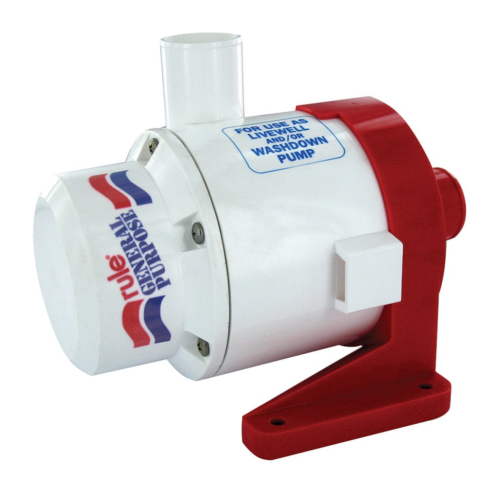 Rule 3700 GPH General Purpose End Suction Centrifugal Pump - 24V [18A] - The Happy Skipper