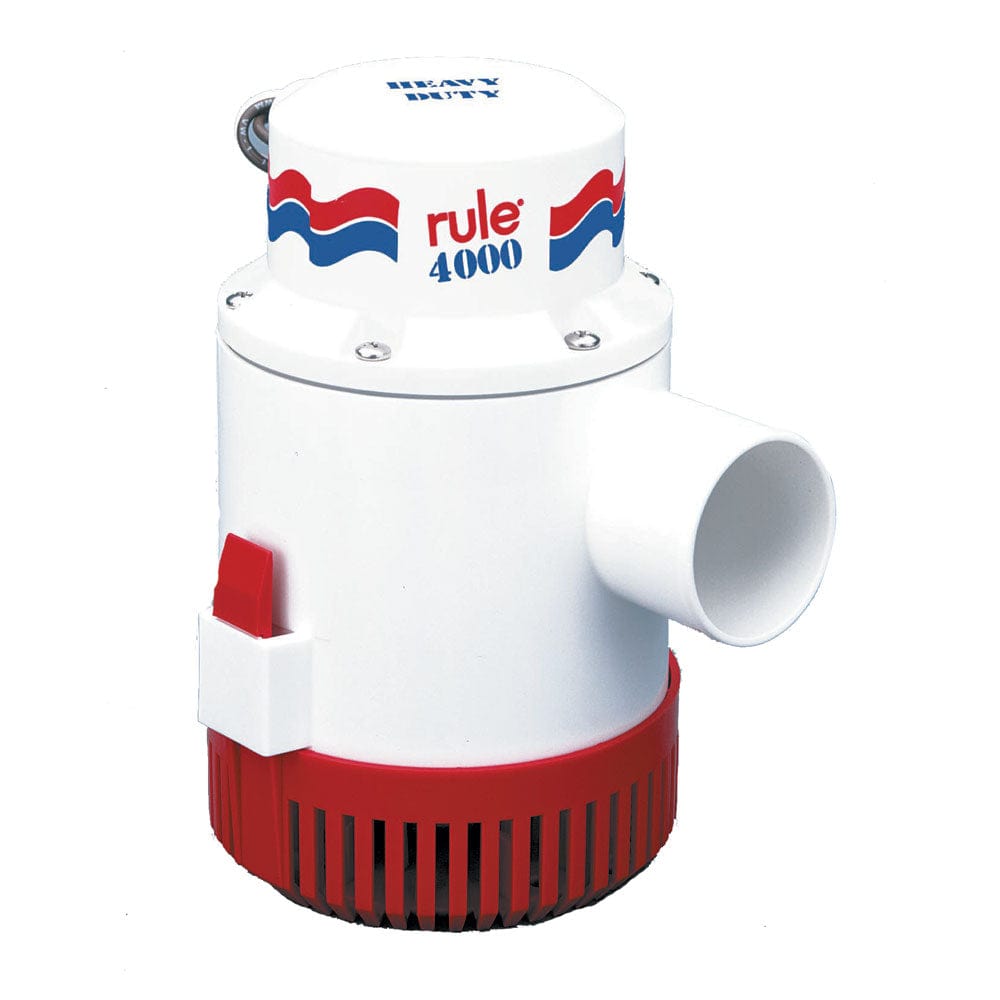 Rule 4000 Non-Automatic Bilge Pump - 12V [56D] - The Happy Skipper