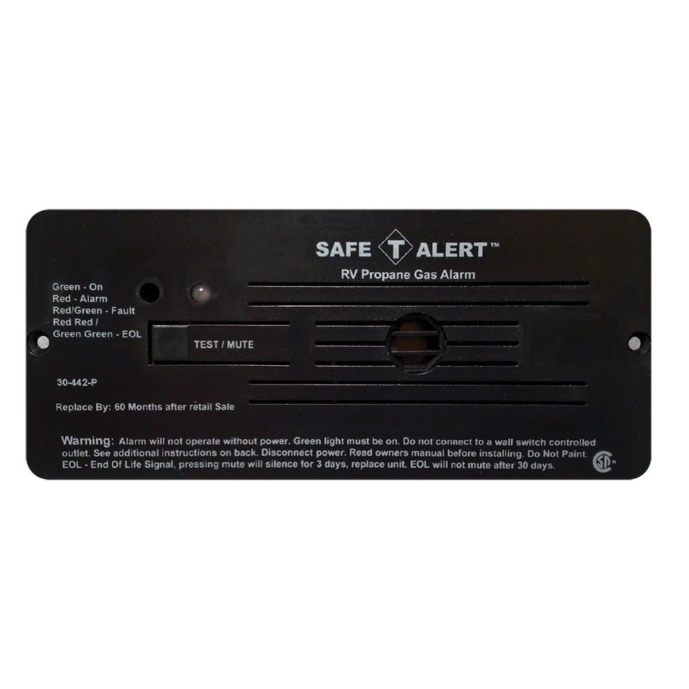 Safe-T-Alert 30 Series 12V RV Propane Alarm - Black [30-442-P-BL] - The Happy Skipper