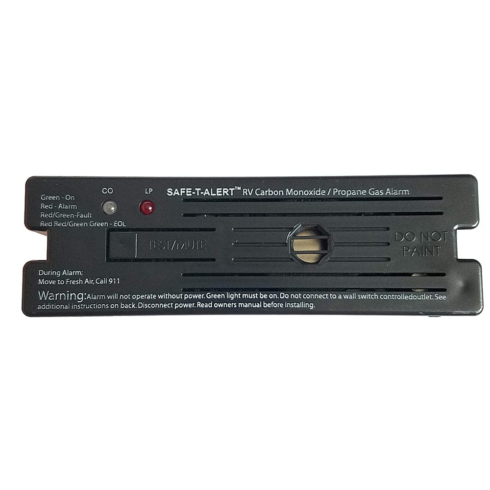 Safe-T-Alert Combo Carbon Monoxide Propane Alarm Surface Mount - Black [35-741-BL] - The Happy Skipper