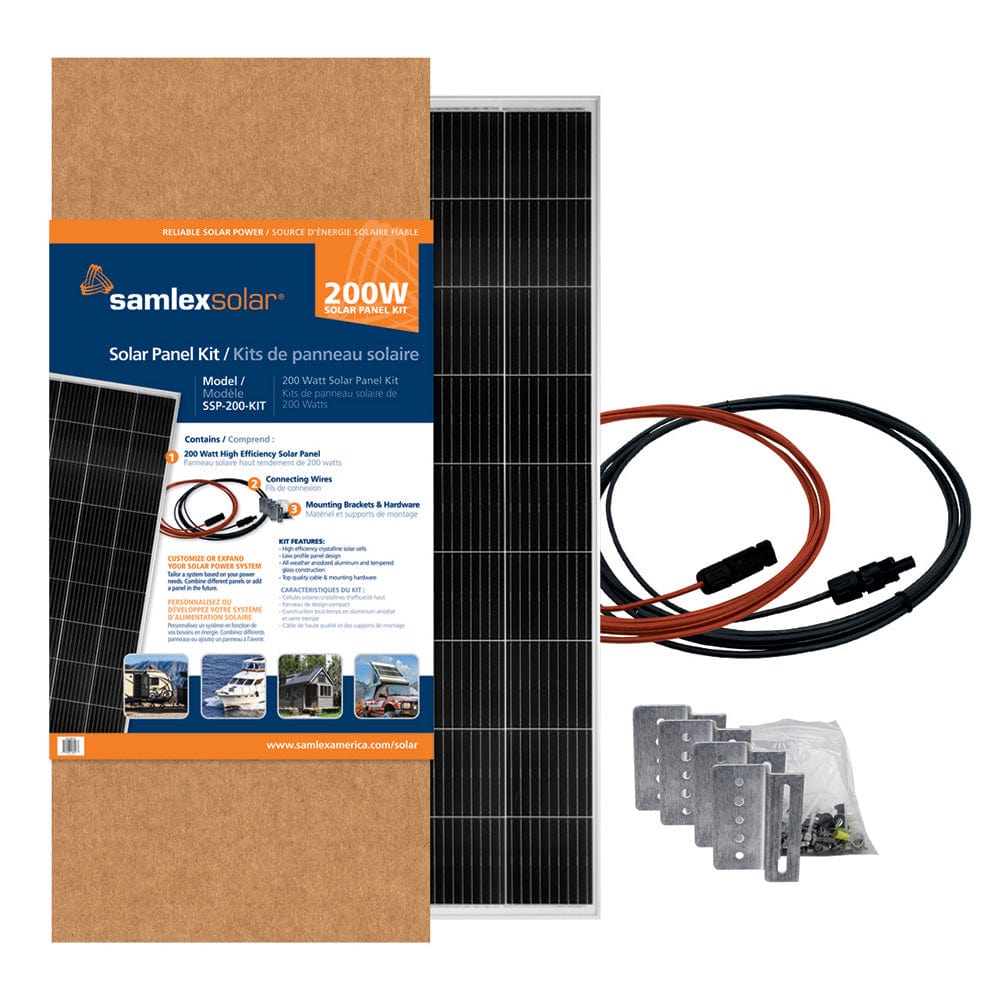 Samlex 200W Solar Panel Kit [SSP-200-KIT] - The Happy Skipper