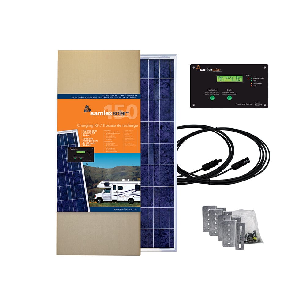 Samlex Solar Charging Kit - 150W - 30A [SRV-150-30A] - The Happy Skipper
