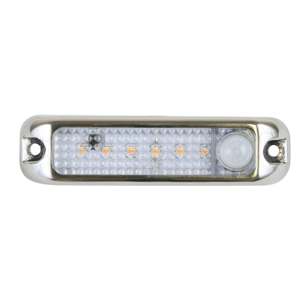 Scandvik 4" Locker Light w/Motion Sensor - 10-30V - SS [41746P] - The Happy Skipper