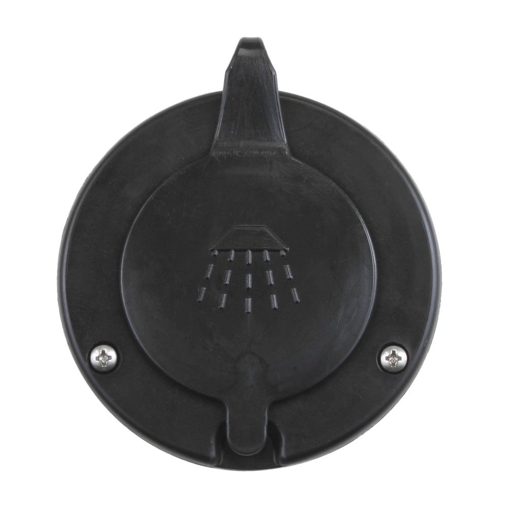 Scandvik Black Cap Container f/Scandvik Recessed Shower [10262P] - The Happy Skipper