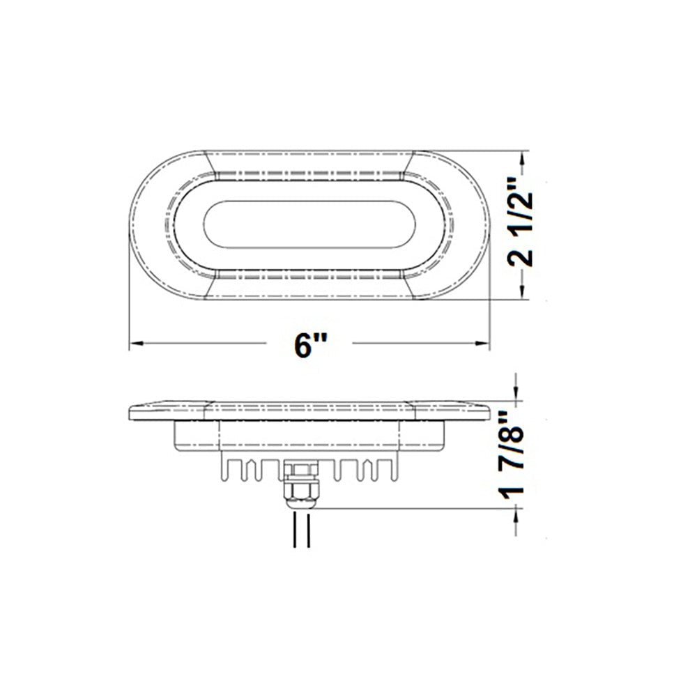 Scandvik Flush Mount Spreader Light - 10-30V - White [41343P] - The Happy Skipper