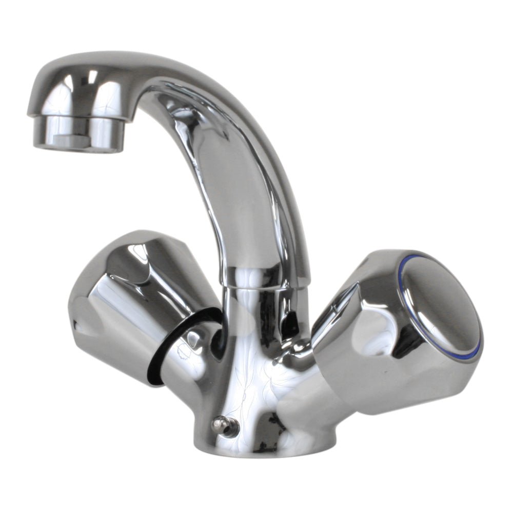 Scandvik Heavy-Duty Basin Mixer - Chrome Plated [10410P] - The Happy Skipper