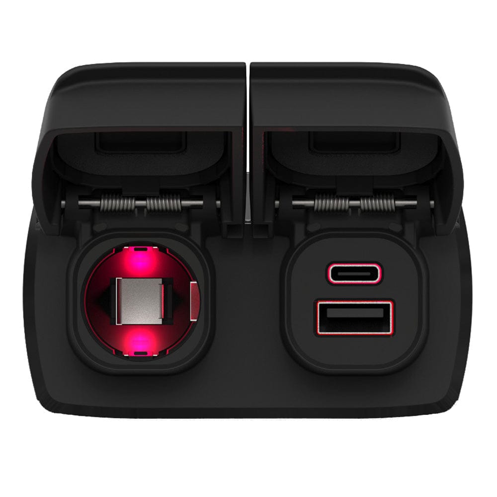 Scanstrut Flip Pro Duo - USB-A USB-C w/12V Power Socket [SC-MULTI-F2] - The Happy Skipper
