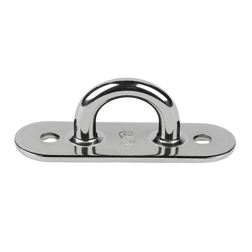 Schaefer Stainless Steel Welded Pad Eye - 3"L x 1"W [78-01] - The Happy Skipper