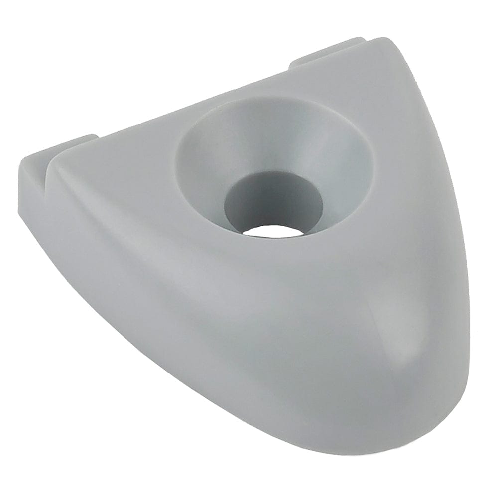 Schaefer T-Track Endstop f/1" Track - Grey [74-35-G] - The Happy Skipper