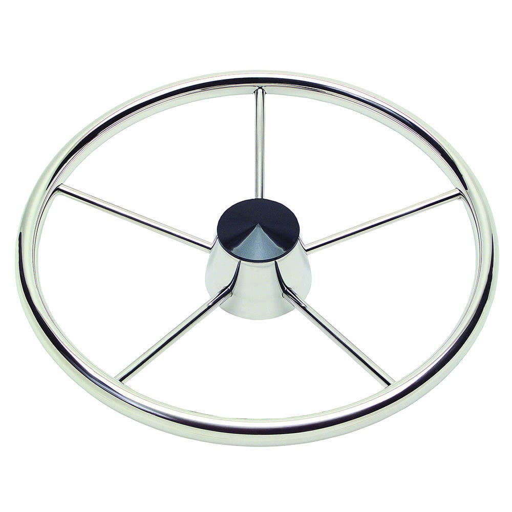 Schmitt Marine Destroyer Wheel - 13.5" Model 170 - Fits 3/4" Tapered Shaft [1721321-R] - The Happy Skipper