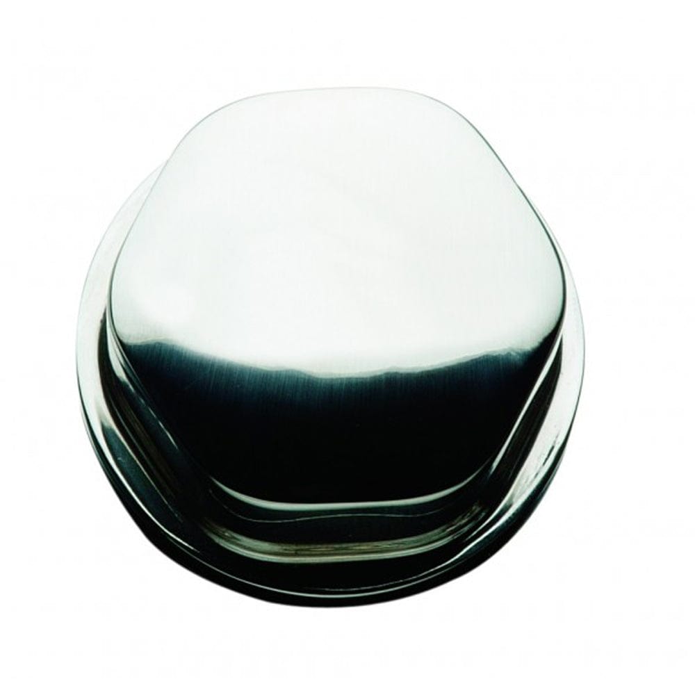 Schmitt Marine Faux Center Nut - Chrome/Plastic - 1/2" 3/4" Base f/Cast Steering Wheels [CAP0304] - The Happy Skipper