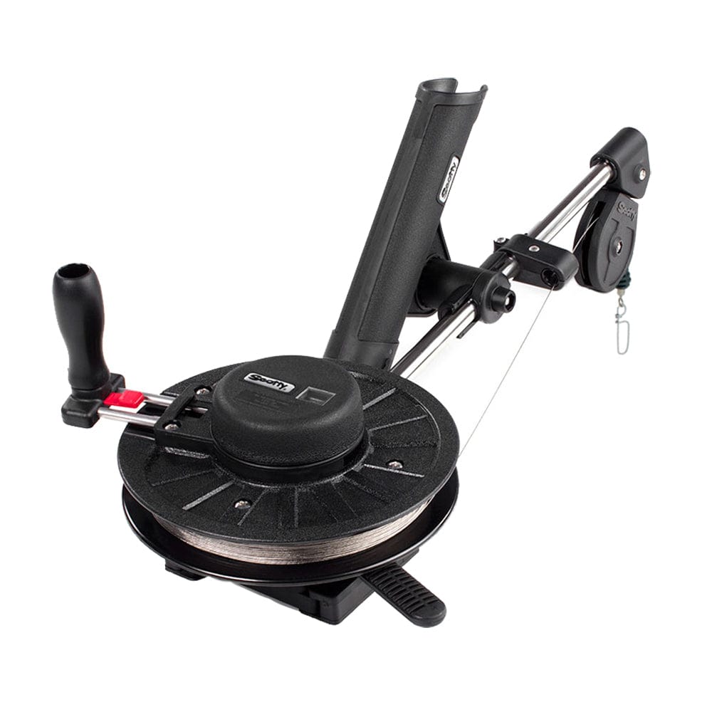 Scotty 1060 Depthking Manual Downrigger w/Rod Holder [1060DPR] - The Happy Skipper