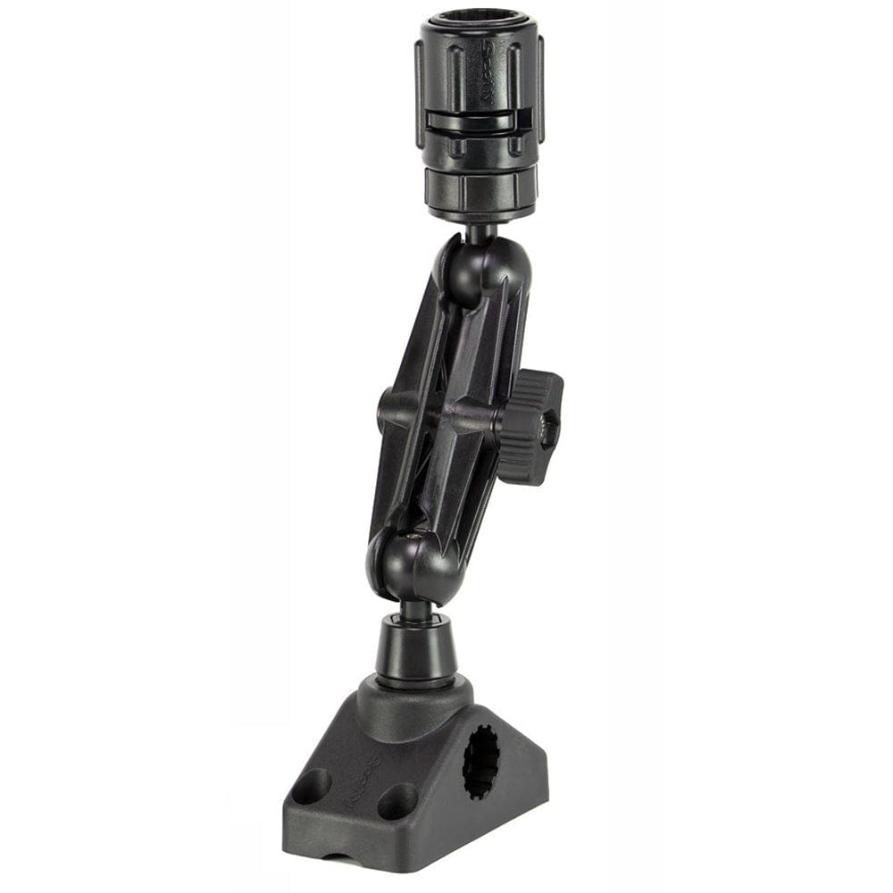 Scotty 152 Ball Mounting System w/Gear-Head Adapter, Post Combination Side/Deck Mount [0152] - The Happy Skipper