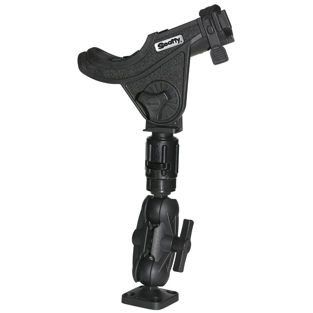 Scotty 162 1.5" Ball Mount w/Gear Head Post 241 Side Deck Mount [0162] - The Happy Skipper