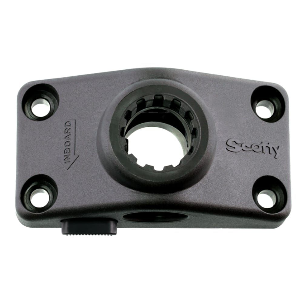 Scotty 241 Locking Combination Side or Deck Mount - Black [241L-BK] - The Happy Skipper