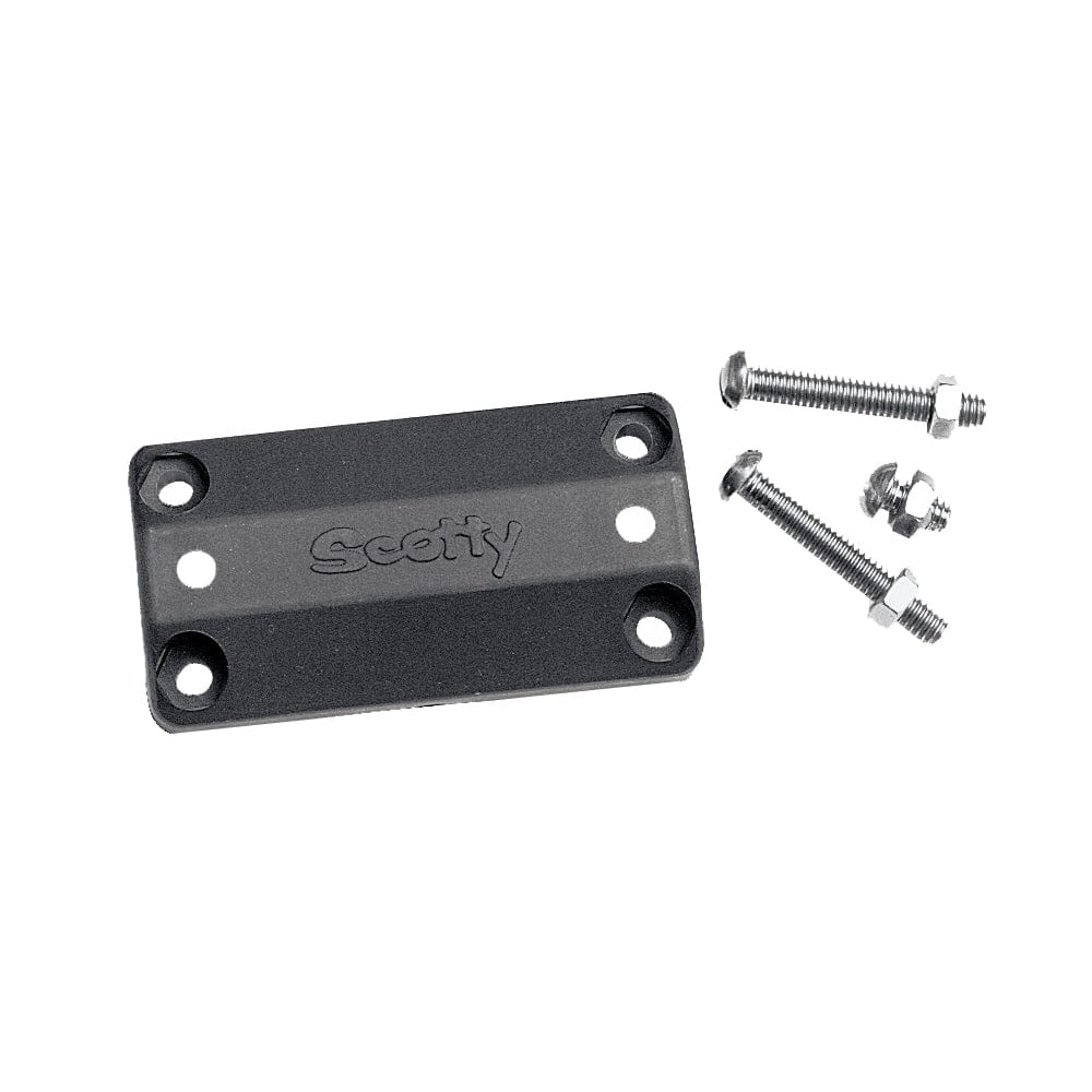 Scotty 242 Rail Mounting Adapter 7/8"-1" - Black [242-BK] - The Happy Skipper