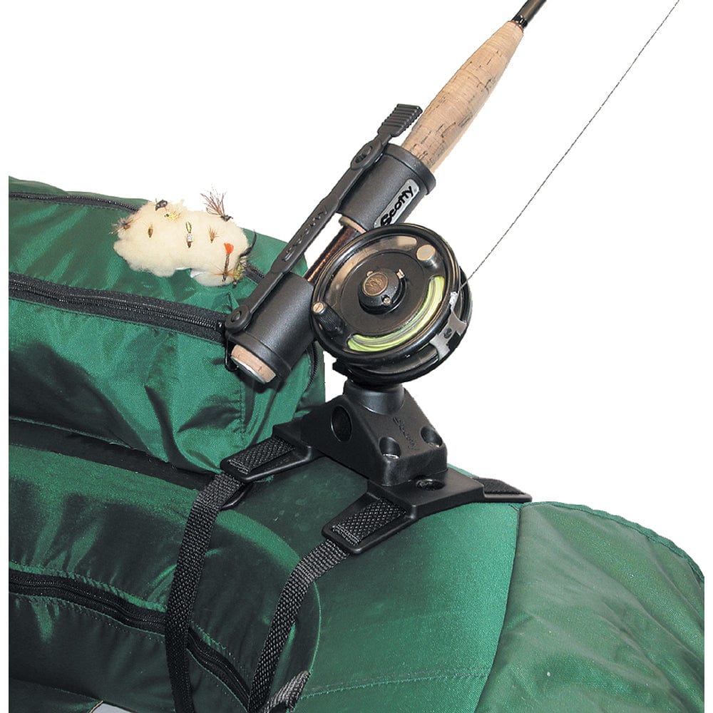 Scotty 267 Fly Rod Holder w/266 Float Tube Mount [267] - The Happy Skipper