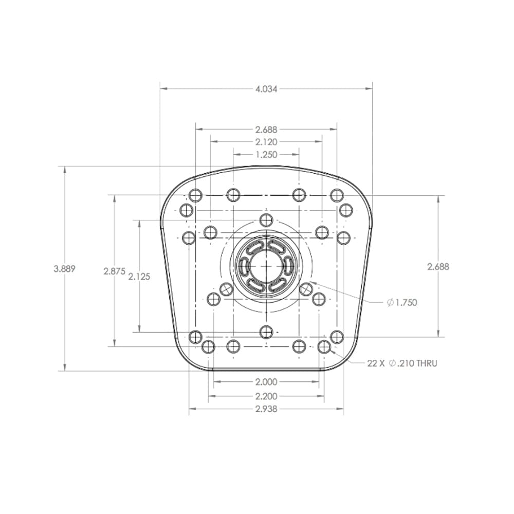 Scotty 368 Universal Sounder Mount [368] - The Happy Skipper