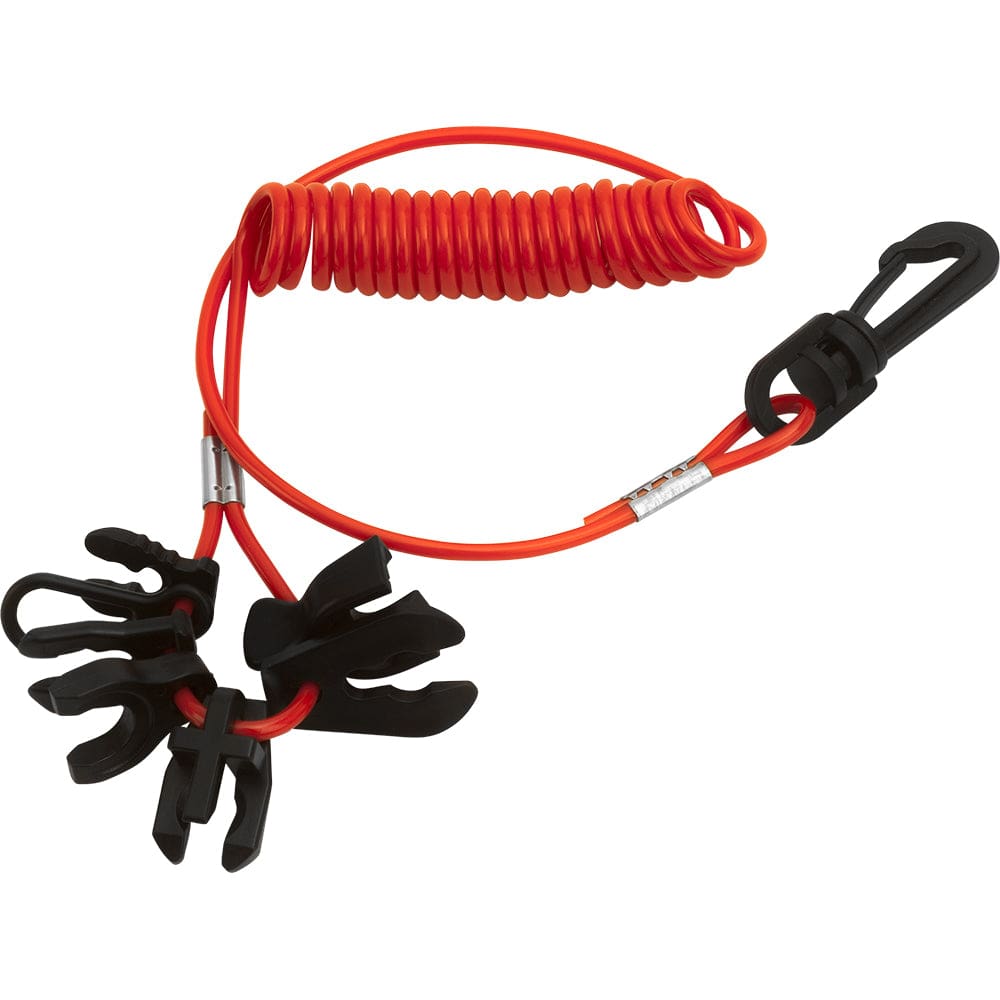 Sea-Dog 7 Key Kill Switch Universal Lanyard [420495-1] - The Happy Skipper