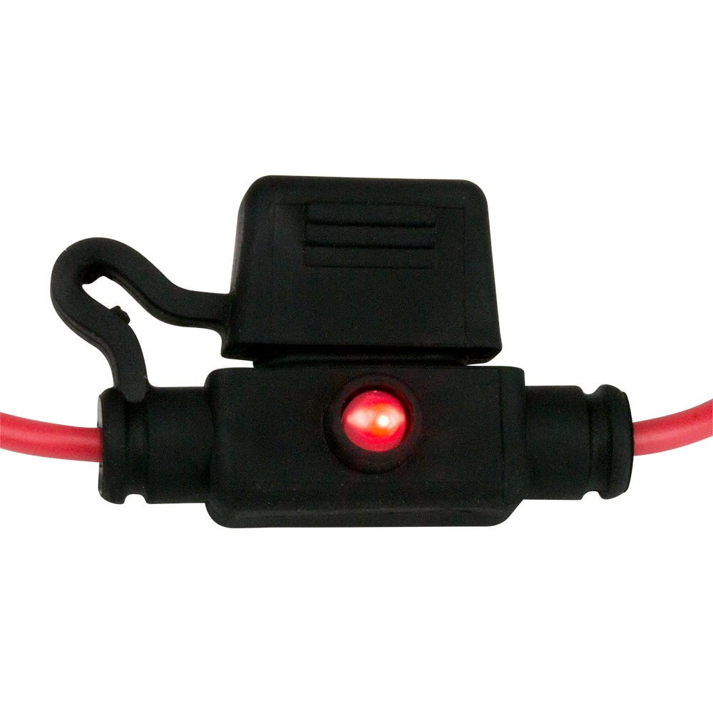 Sea-Dog ATM Mini Style Inline LED Fuse Holder - Up to 30A [445097-1] - The Happy Skipper