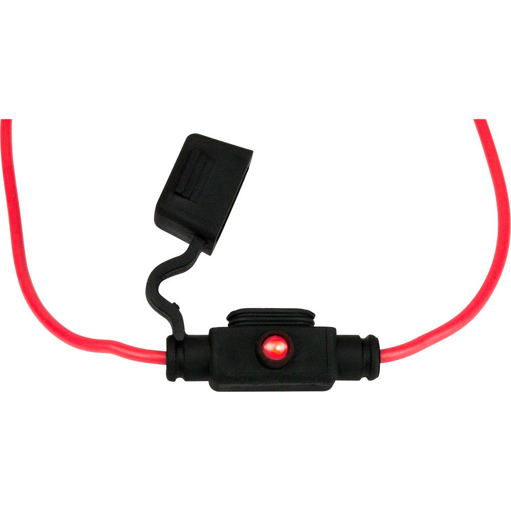 Sea-Dog ATM Mini Style Inline LED Fuse Holder - Up to 30A [445097-1] - The Happy Skipper