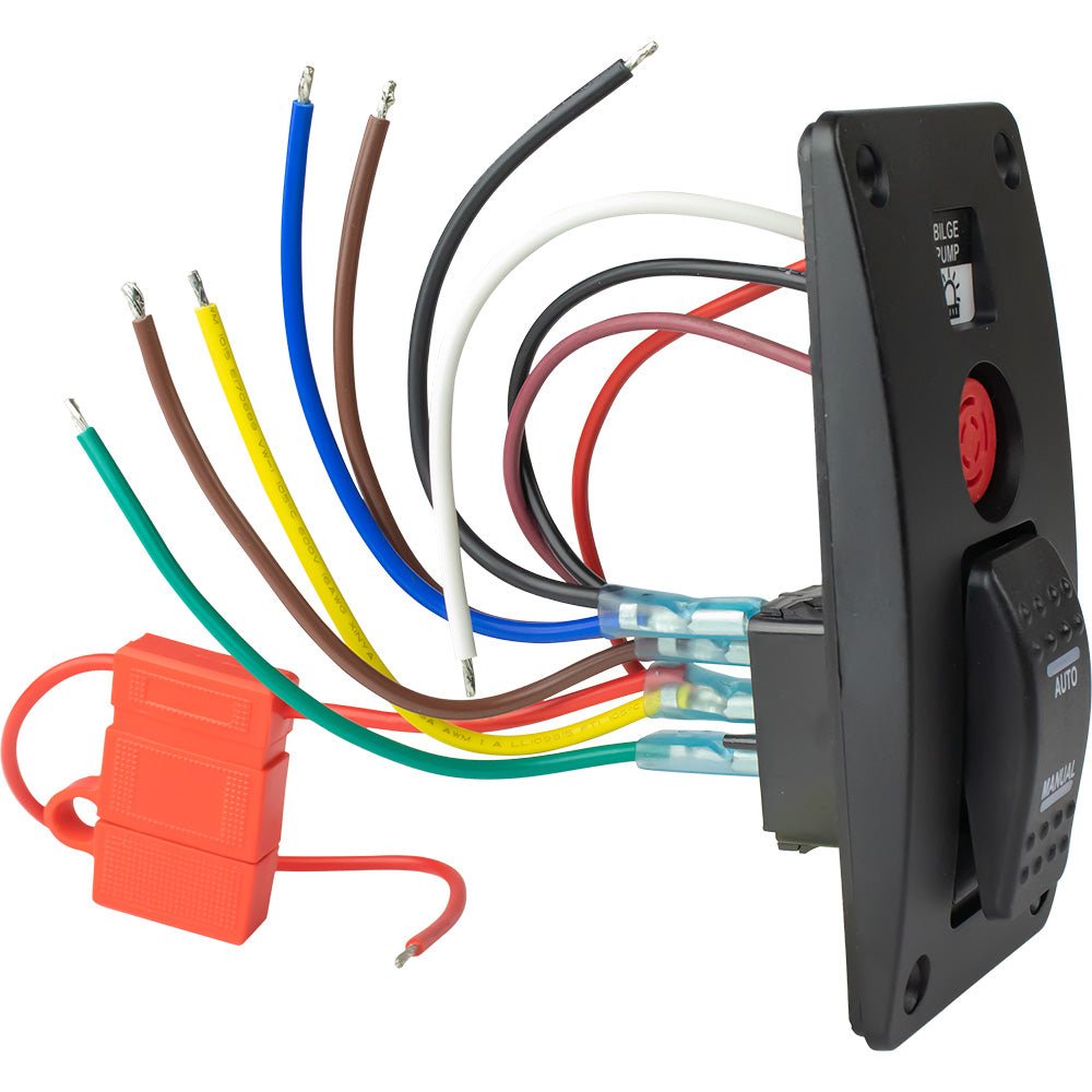 Sea-Dog Bilge Pump Water Alarm Panel w/Switch [423037-1] - The Happy Skipper