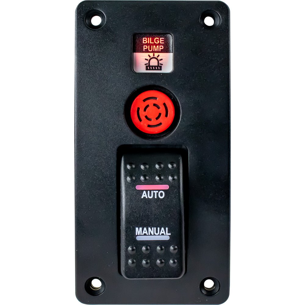 Sea-Dog Bilge Pump Water Alarm Panel w/Switch [423037-1] - The Happy Skipper