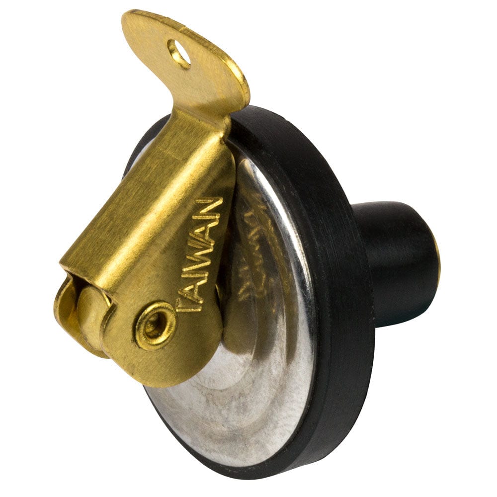 Sea-Dog Brass Baitwell Plug - 3/8" [520091-1] - The Happy Skipper
