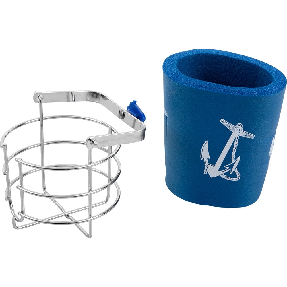 Sea-Dog Chrome Brass Swivel Beverage Holder [588130-3] - The Happy Skipper