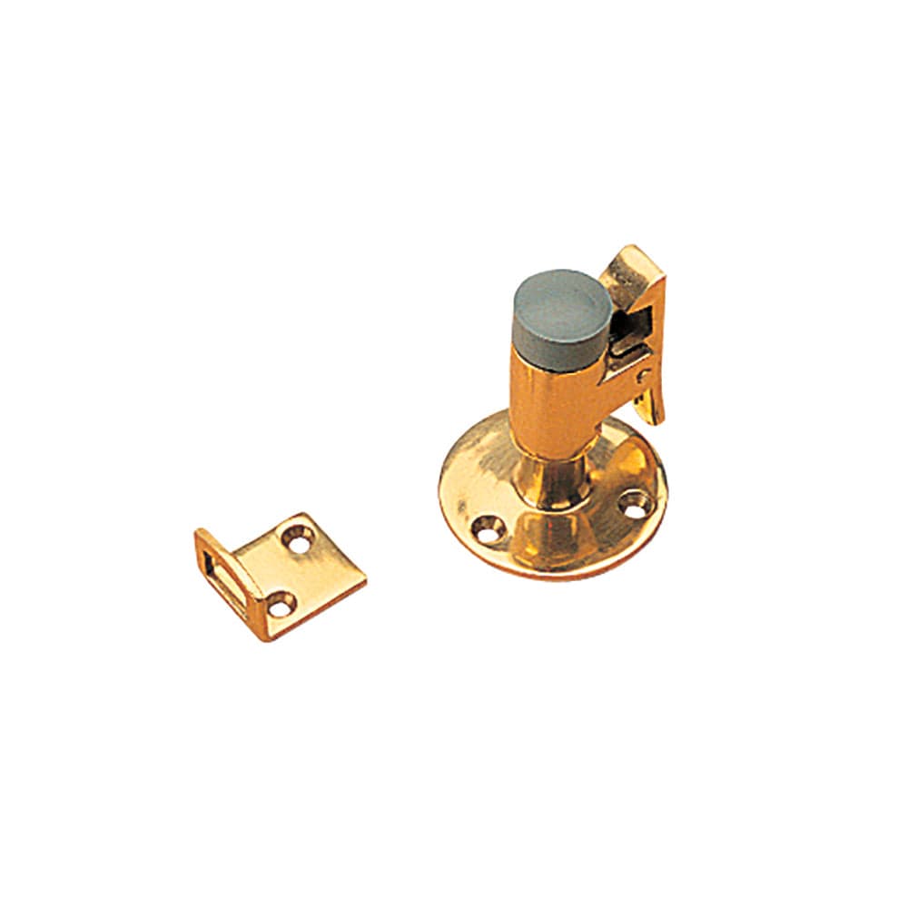 Sea-Dog Door Stop Catch - Brass - 2" [222712-1] - The Happy Skipper