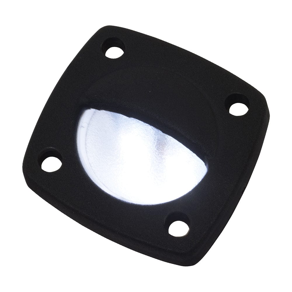 Sea-Dog LED Utility Light White w/Black Faceplate [401320-1] - The Happy Skipper
