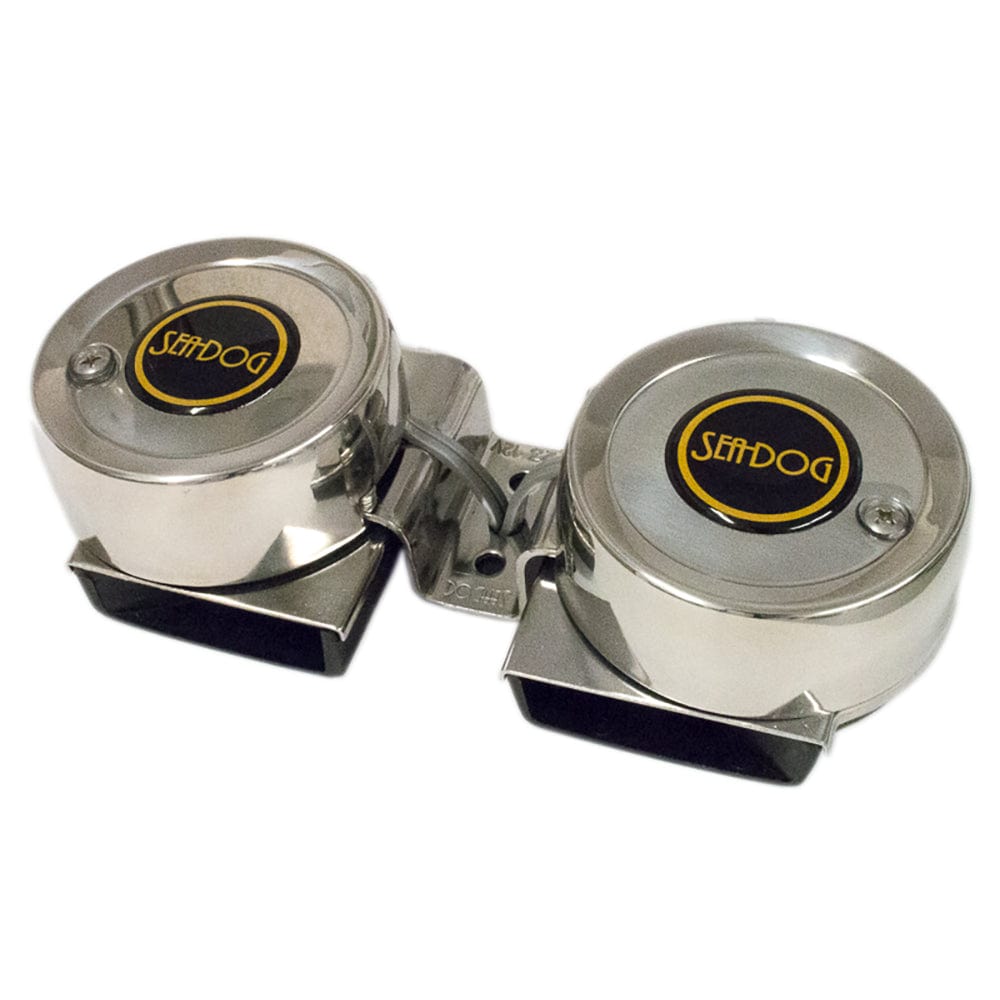 Sea-Dog Max Blast Twin Mini Compact Horn [431125-1] - The Happy Skipper