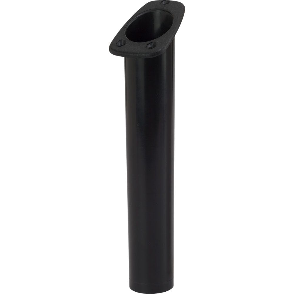 Sea-Dog Narrow Gunnel Flush Mount Rod Holder - Black [325060-1] - The Happy Skipper
