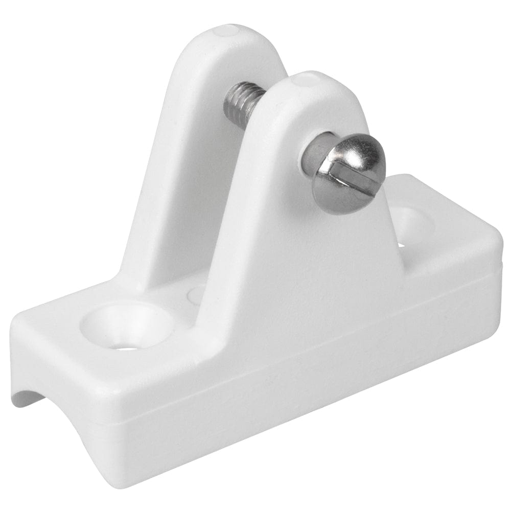 Sea-Dog Nylon Concave Deck Hinge - White [273241-1] - The Happy Skipper