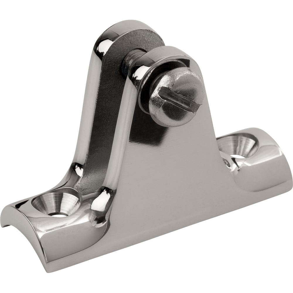 Sea-Dog Stainless Steel 90 Concave Base Deck Hinge [270240-1] - The Happy Skipper